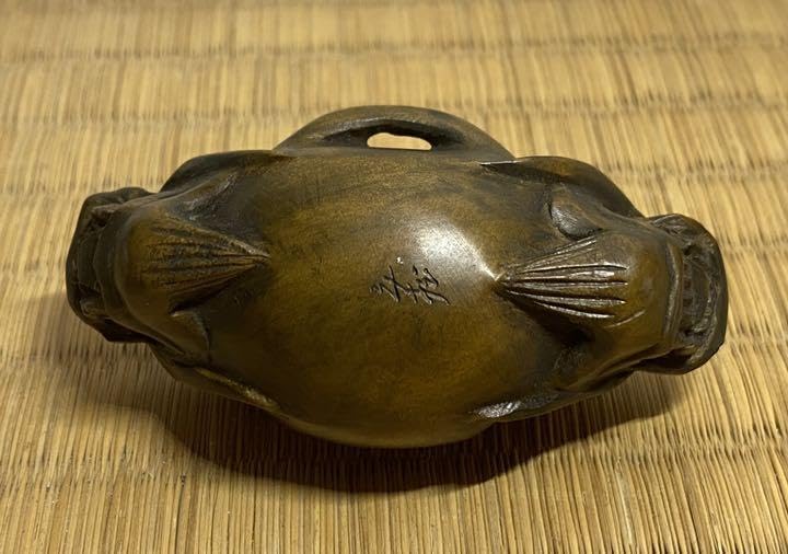 Amazon.co.jp: 根付 柘植 龍黄楊繊細彫刻 : 文房具・オフィス用品